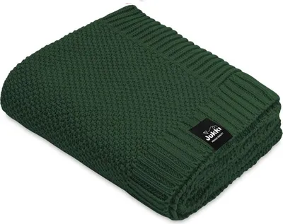 Produktbild von Bottle Green Strickdecke