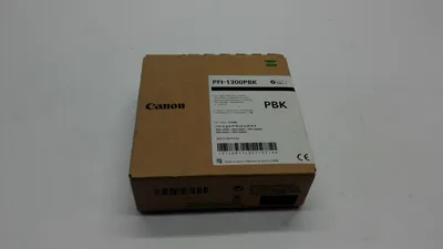 Produktbild von Canon PFI-1300PBK, Foto schwarz, Tinte auf Farbstoffbasis, 330 ml