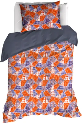 Produktbild von De Witte Lietaer Bettbezug, Quilt Blue Ribbon - 140 x 220 cm + 60 x 70 cm - Baumwollsatin