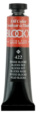 Produktbild von Blockx 3x Ölfarbe, Rot Tube 20ml - Rot Blockx 212422BXC