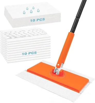 Produktbild von Portabler Mop 360° Drehkopf 2in1 Trocken Nass
