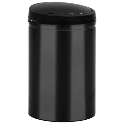 Produktbild von vidaXL Automatischer Sensor-Mülleimer 30 L Kohlenstoffstahl Schwarz