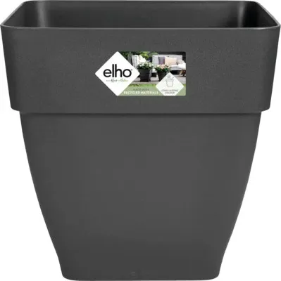 Produktbild von Pflanztopf Elho Vibia Campana Kunststoff 29 x 28,8 x 28,2 cm anthrazit