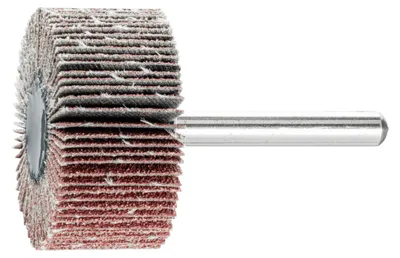 Produktbild von Pferd Fächerschleifer Körnung 80 Durchmesser 40 x Höhe 20mm 6mm Spannschaft - 44408086