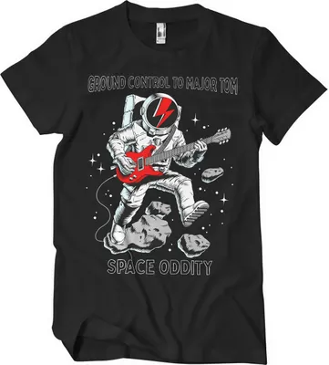 Produktbild von Space Oddity T-Shirt - XX-Large - Black