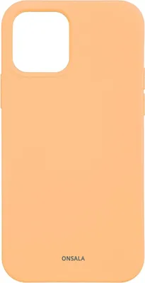 Obrázok produktu pre ONSALA Zadný kryt Sil Touch iPhone 12/12 Pro Aprikose