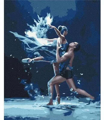 Produktbild von Malen nach Zahlen – Die Bezwingung der Elemente, 40 x 50 cm