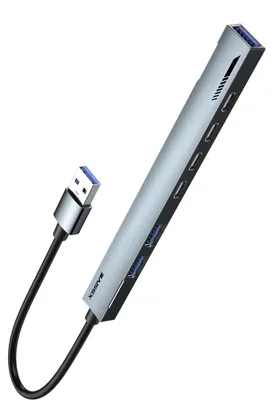 Xssive 7-in-1 USB-hub naar USB-A - foto 1