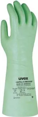 Produktbild von uvex Schutzhandschuh rubiflex S NB35SF grün Gr. 11
