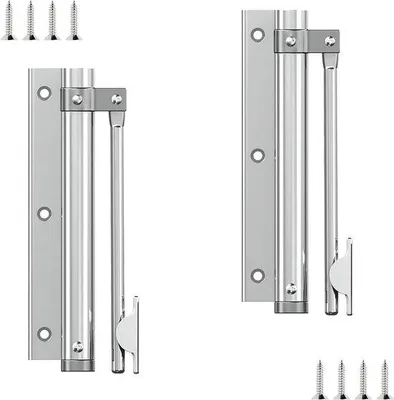 Zdjęcie produktu dla Automatyczny samozamykacz aluminiowy, 2 sztuki, nośność 25 kg, do zastosowań komercyjnych i domowych