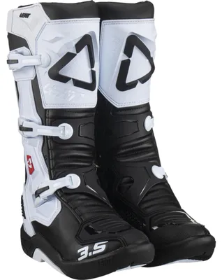 Image de Bottes de motocross Leatt 3.5 2024, noir/blanc, 42