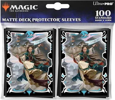 Produktbild von 100 Ultra Pro Sleeves - Tarkir: Dragonstorm (66x91mm)