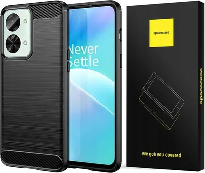 Image de Coque SPACECASE Carbon pour OnePlus Nord 2T noir