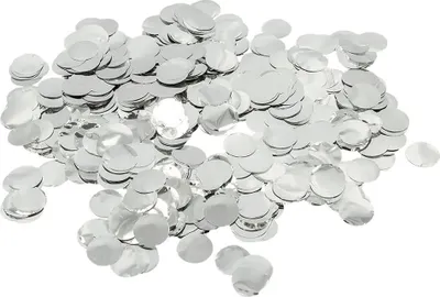 Produktbild von Konfetti "Metallic" 30 g | Silber