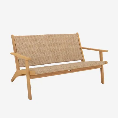 Immagine prodotto di Panca da giardino in legno di acacia, 2 posti, Teak