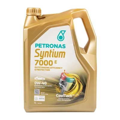 Produktbild von Petronas Syntium 7000 Motoröl Öl 0W40 5L 5 Liter ACEA A3/B4 API SN 18384004