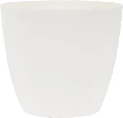 Produktbild von Ella Mat dekorativer Blumentopf, weiß, Durchmesser 25 cm