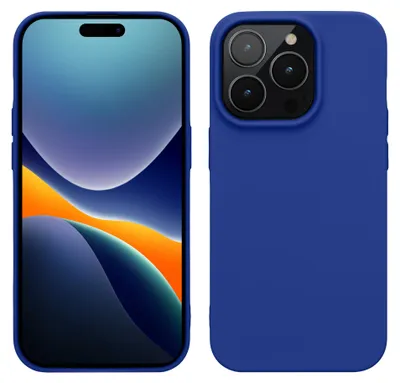 Produktbild von kwmobile Hülle für das iPhone 14 Pro Hülle - weiche und schlanke TPU Silikon Handyhülle - stoßabsorbierendes flexibles Case - kabelloses Laden -