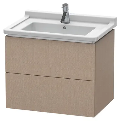 Produktbild von Duravit Duravit Waschtischunterbau L-CUBE 469x670x558mm leinen