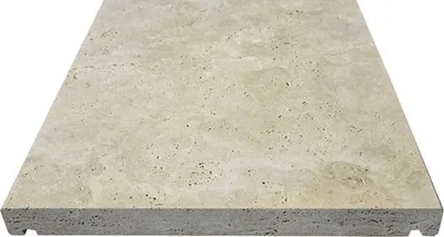 Produktbild von FLAIRSTONE Mauerabdeckplatte Roma beige mit Wassernase 115 cm x 33 cm x 3 cm