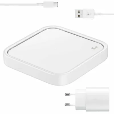 Produktbild von Samsung EP-P1300T, Drinnen, Kabelloses Aufladen, Weiß