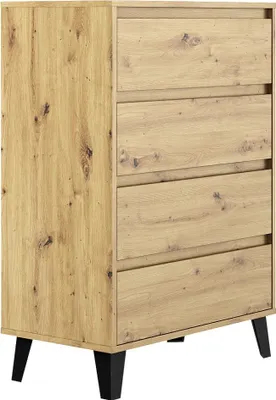 Obrázek produktu pro Kondela Zásuvková komoda Bogan New 4S/70 - dub artisan