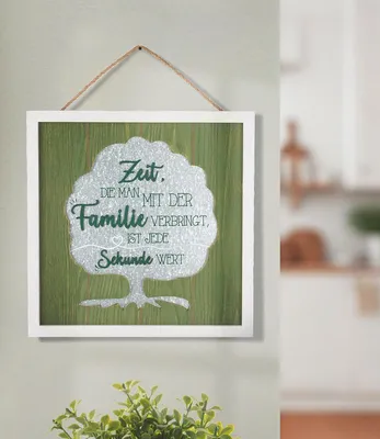 Produktbild von Gilde MDF Weisheit "Familienzeit" VE 4 50908