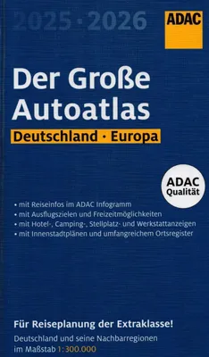 Obrázok produktu pre ADAC Der Große Autoatlas 2025/2026 Nemecko a susedné regióny 1:300 000