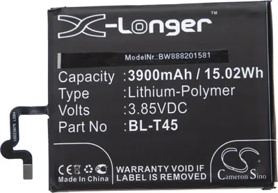 Produktbild von vhbw Akku kompatibel mit LG X540EMW, X540ZMW Handy Smartphone Telefon (3900 mAh, 3,85 V, Li-Polymer)