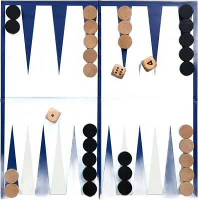Produktbild von Brettspiel Traditionelles Backgammon Backgammon Deluxe Logik Strategie