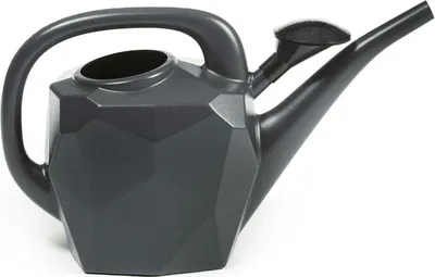 Produktbild von HowHomely | Gießkanne - Brillia - 10 l - Schwarz - Modernes Design - Ergonomischer Griff - Robust