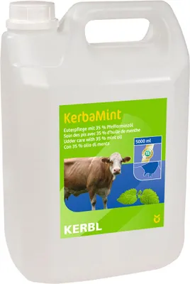 Image de Produit de soin pour mamelles Kerbl KerbaMint 5000 ml