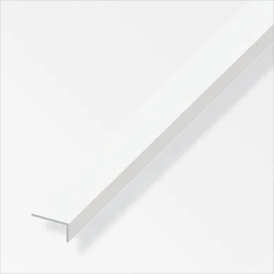 Produktbild von alfer Winkel 1 m, 19 x 22 mm PVC (Kunststoff) glatt weiss