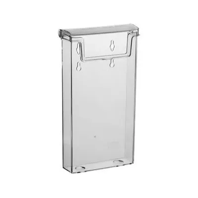 Produktbild von DIN Lang Prospekthalter / Flyerhalter mit Deckel für Aussen / Prospektbox / wetterfest