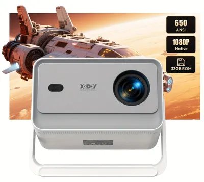 Obrázok produktu pre Projektor – Prezentátor – Multimediálny projektor – Prenosný projektor – Projektor s Wi-Fi – Rozlíšenie Full HD 1080p
