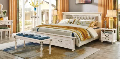 Immagine prodotto di Letto in legno Letto di design letti matrimoniali per hotel camera da letto 180x200 cm legno