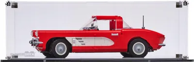 Produktbild von Blacked Brick Vitrine für LEGO® ICONS 10321 – Corvette