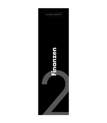 Produktbild von europrotokoll Rückenschild 'Finanzen' für DIN A4 Ordner, beschriftetes Einsteckschild im Format 53 x 186 mm, passend für 8 cm Ordner