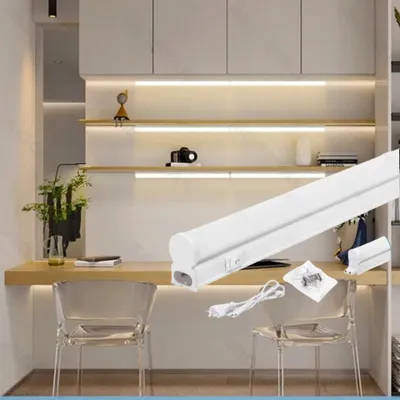 Imagen del producto de Lámpara LED Aigostar T5, con conexión en serie, 18W, 1.2 metros, luz blanca cálida