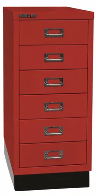 Produktbild von Bisley MultiDrawer Schubladenschrank - Farbe: Kardinalrot