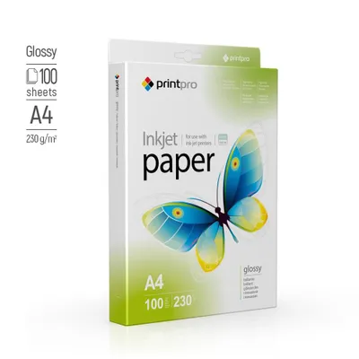 Produktbild von ColorWay Fotopapier PrintPro glänzend 230g/m², A4, 100 Blatt