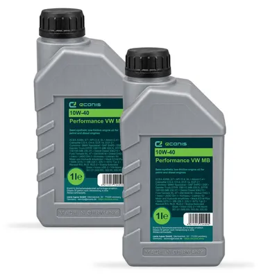 Produktbild von Motoröl Multipack 2x1 Liter 10W-40 A3/B4 E7 CI-4/SL ECANIS Performance VW MB