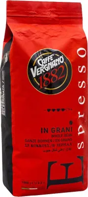 Produktbild von Caffè Vergnano 1882 Espresso | ganze Bohne | 1000g