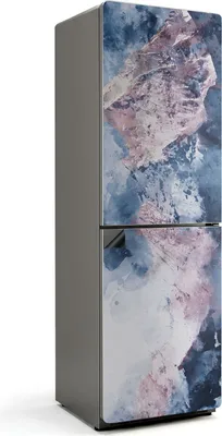 Zdjęcie produktu dla Abstrakcyjny wzór akwarelowy - Magnetyczna osłona lodówki - Folia dekoracyjna magnetyczna do kuchni - Magnetyczna dekoracja lodówki - Samoprzylepna tablica magnetyczna - Folia magnetyczna na drzwi lodówki - 60x190 cm
