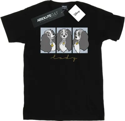 Produktbild von Disney - "Lady And The Tramps" T-Shirt für Herren BI19999 (S) (Schwarz)