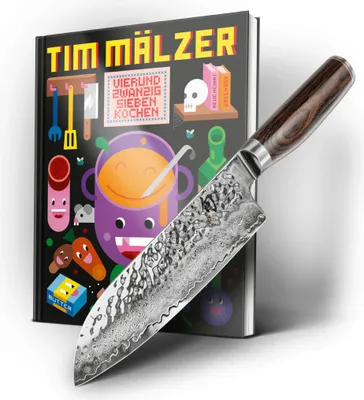 Image de Kai Tim Mälzer Shun Premier -Set- avec livre de cuisine du chef TDM-W23