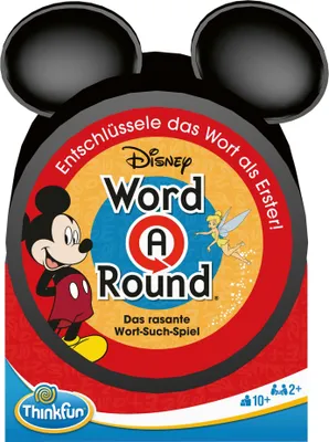 Obrázek produktu pro ThinkFun - 76549 - WordARound-Disney - Das Wortsuchspiel. Entschlüssle das Wort als Erster! Ein Suchspiel für 2-4 Spieler ab 10 Jahren.