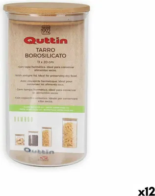 Obrázek produktu pro Quttin silikonový hrnec z borosilikátového skla 1,45 l (12 kusů)