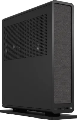 Zdjęcie produktu dla Fractal Design Ridge , Small Form Factor (SFF), PC, Czarny, Mini-ITX, Stal, Dom/Biuro