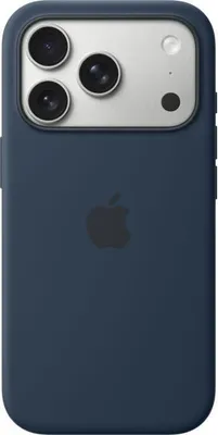 Zdjęcie produktu dla Silikonowe etui MagSafe do APPLE iPhone 17 Pro, Midnight, Kompatybilne z MagSafe